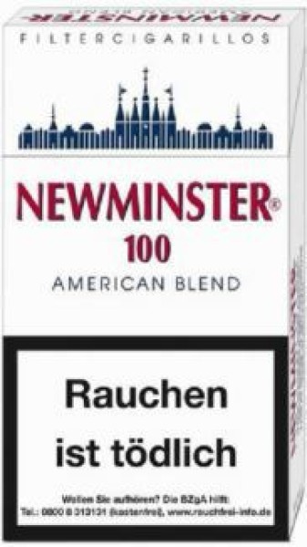 Newminster 100 Naturdeckblatt Eco-Zigarillos